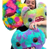 Fuggler Funny Ugly Monster Big Fugg Gaptooth 45cm Plush Weird Plushies Teddy Fugly Screech Rabid Rabbit Tooth Monster Soft Toys