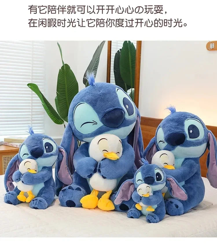 Disney Stitch & Duck Plush Doll