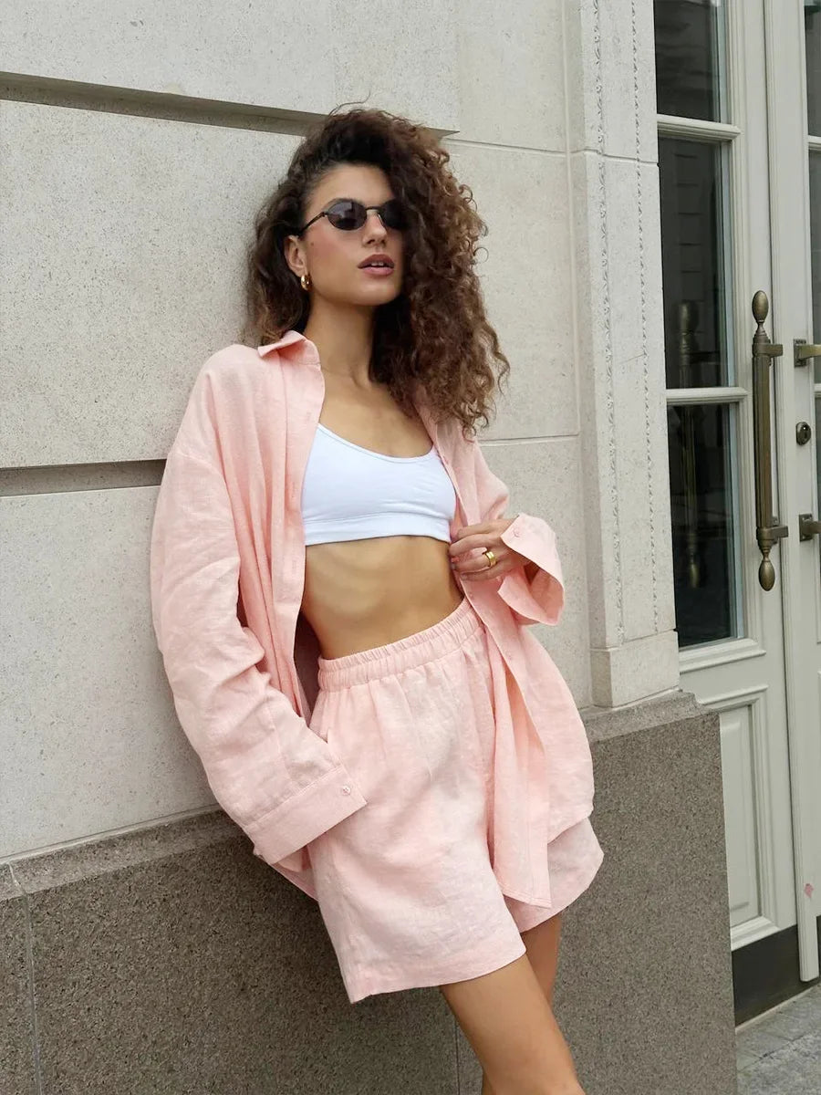 Women’s 100% Cotton Cozy Lounge Set