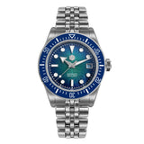 San Martin 40mm Men's Luxury Diver Watch Miyota 9015 Enamel Sunburst Dial Automatic Mechanical Wristwatch Waterproof 200m SN0148