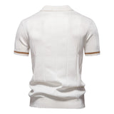 AIOPESON Men's Slim Fit Zipper Polo Shirt | Sport & Office