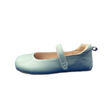 Tipsietoes 2026 Sprinng Autumn Barefoot Cow Suede Genuine Leather Women Ballerina With Zero Drop Flat Soft Sole Wider Toe Box