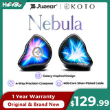 Juzear x KOTO Nebula Hybrid IEM | 1DD+3BA+1Planar HiFi