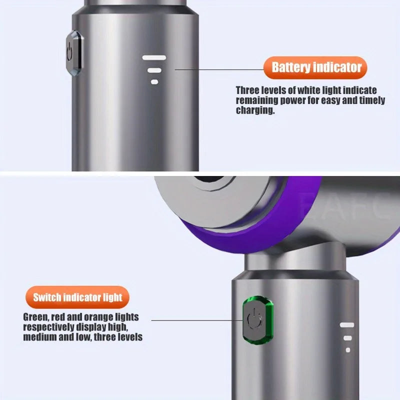 Cordless Handheld Vacuum 30000Pa | Brushless Motor 4-in-1
