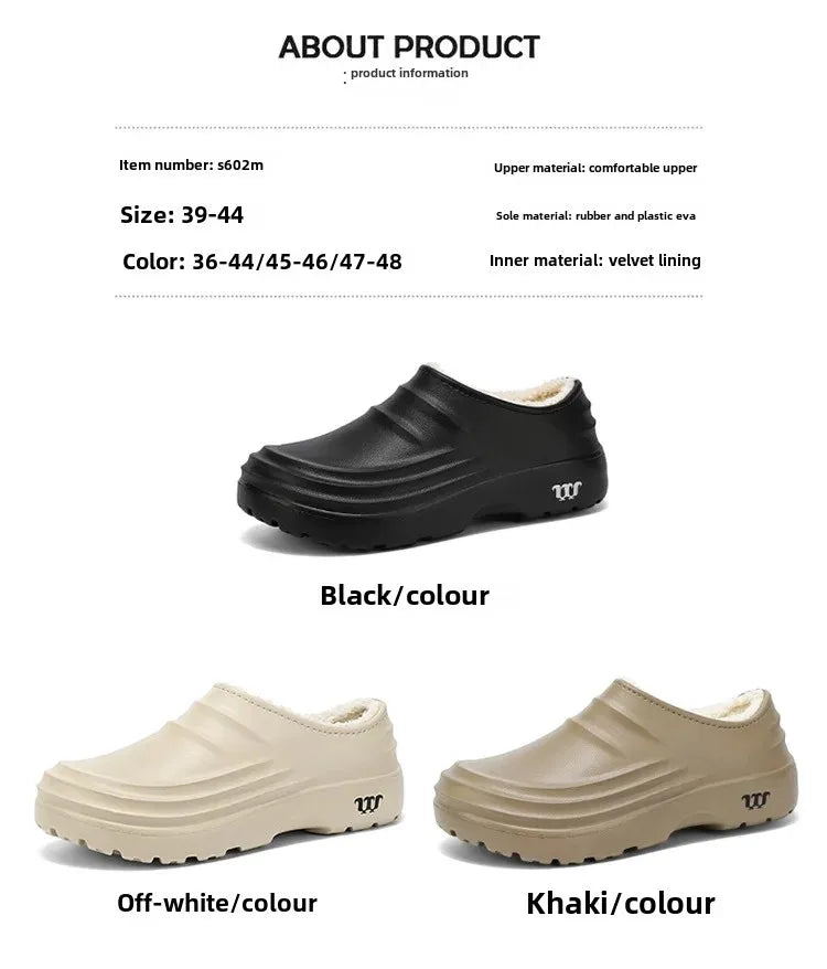 Waterproof Cotton Chef Shoes