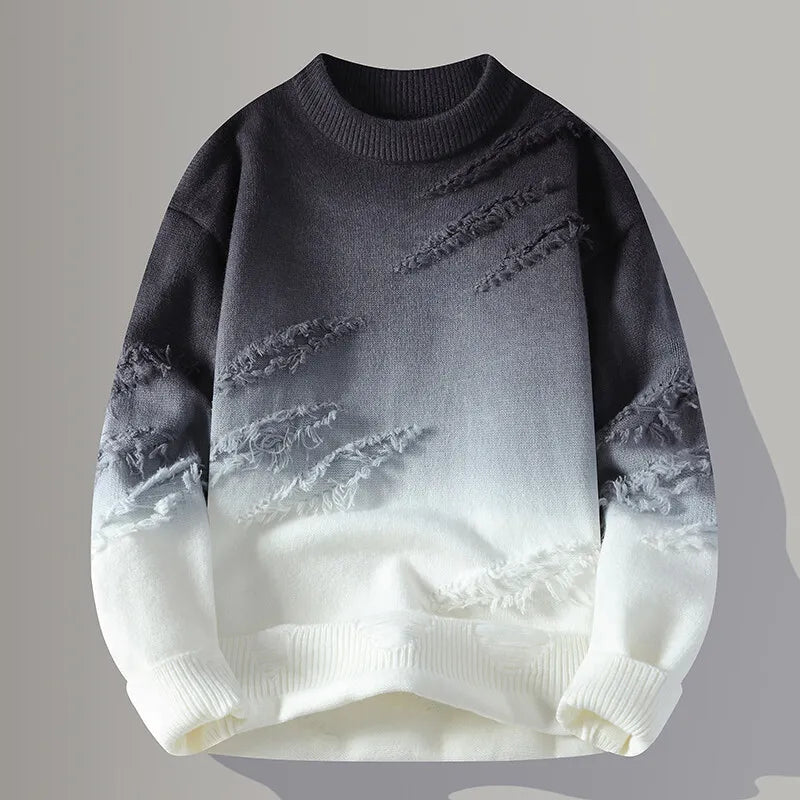 Men’s Classic Thick Knit Crewneck Sweater