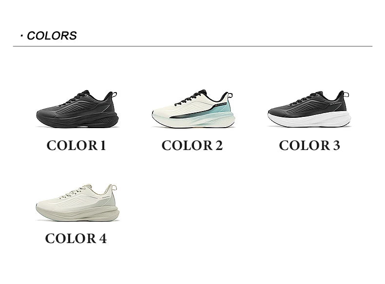 QIAODAN YUYI 4 Winter Running Shoes Men's Sports Shoes Waterproof Absorbing Lightweight Black Fleece Sneakers QXB023244007B