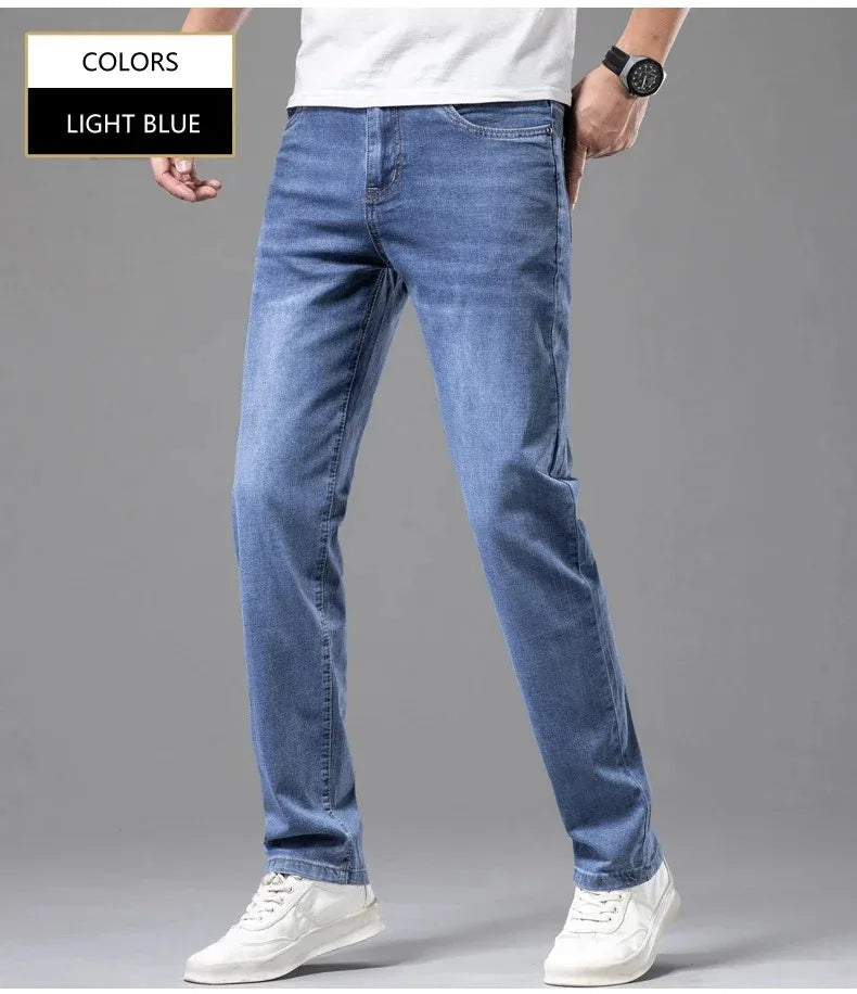 Men's Straight-Leg Stretch Jeans