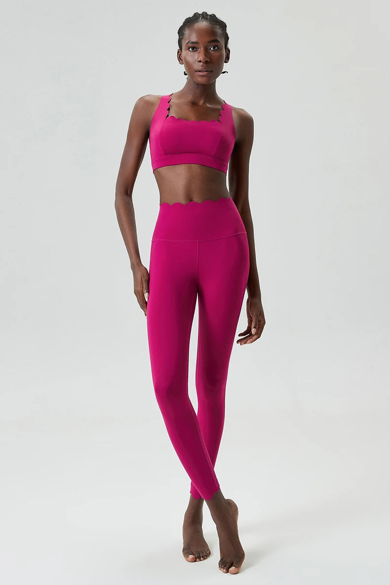 Women's Seamless High-Stretch Yoga & Fitness Set (2-Piece)