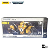 1/18 JOYTOY Action Figure Fists Raider-Pattern Combat Bike Anime Collection Model Toy