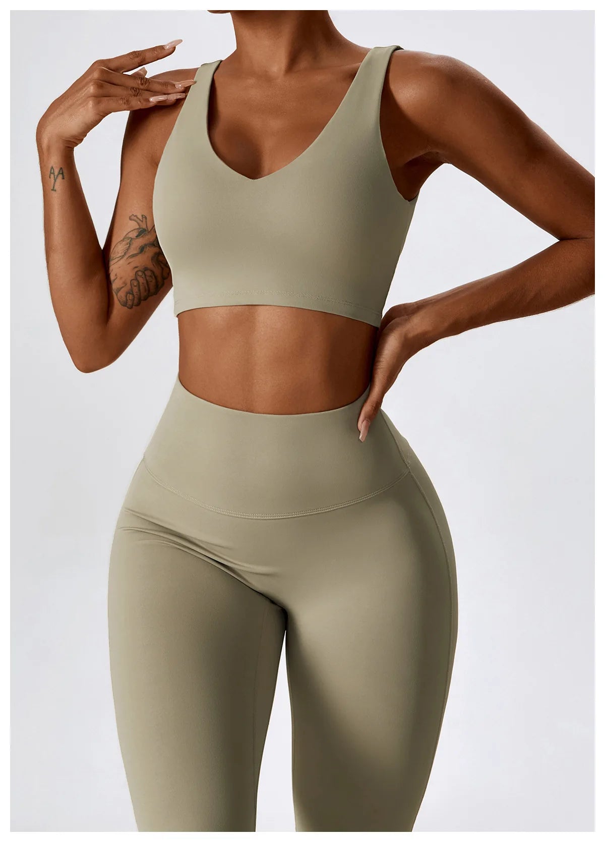 Seamless 2-Piece Yoga & Fitness Set
