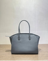 36cm Top-Grain Cowhide Tote — Effortless Everyday Elegance