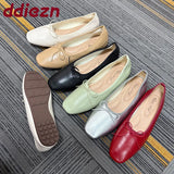 Luxury Butterfly-Knot Footwear Flats With Shoes For Women Female Soft Fashion Shallow Ladies Ballet Flats Slip On Shoes