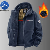 Men's Hooded Fleece Jacket – Warm Outdoor Layer