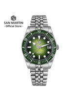 San Martin SN0148 Enamel Dial Diver Watch 37.5mm 40mm