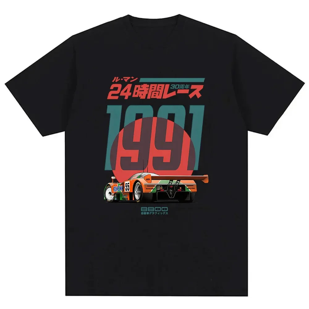 787B Le Mans 30th Anniversary Retro Graphic Cotton Tee