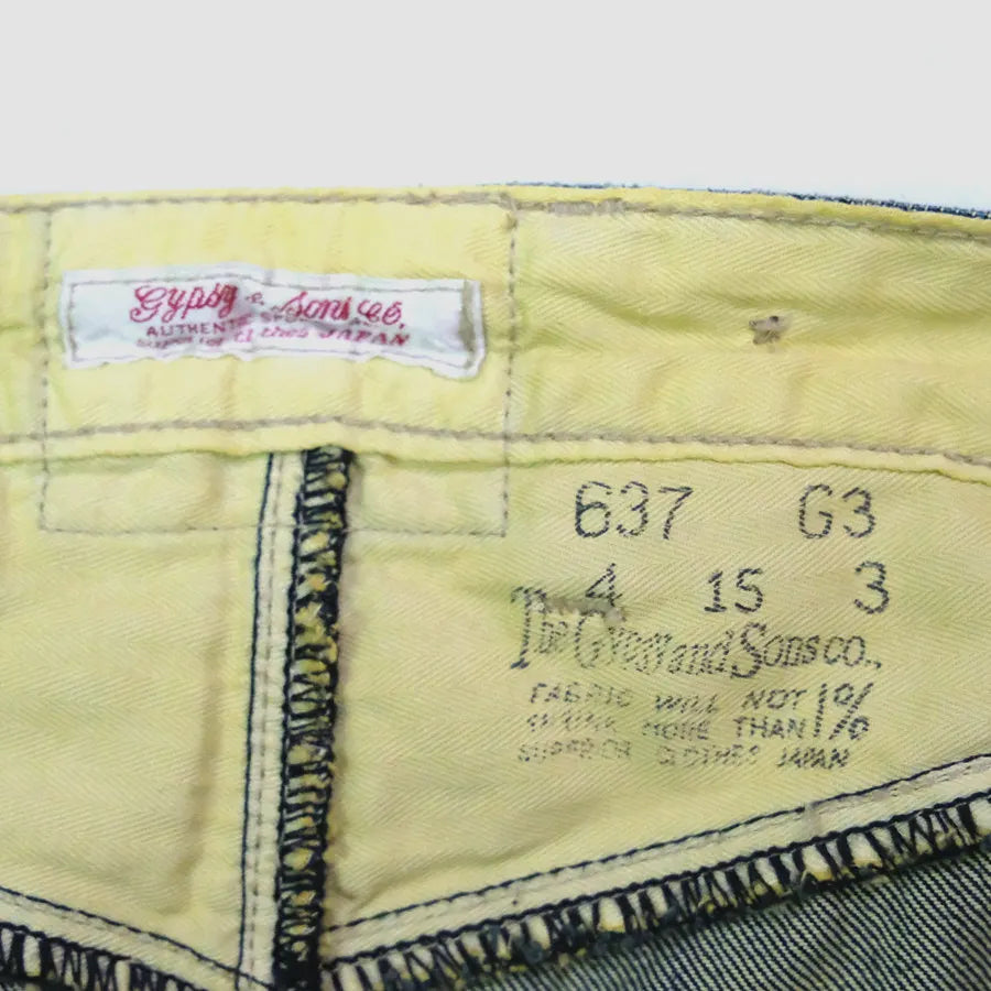 GYPSY & SONS 1890s KEELMANS 13.5oz jeans