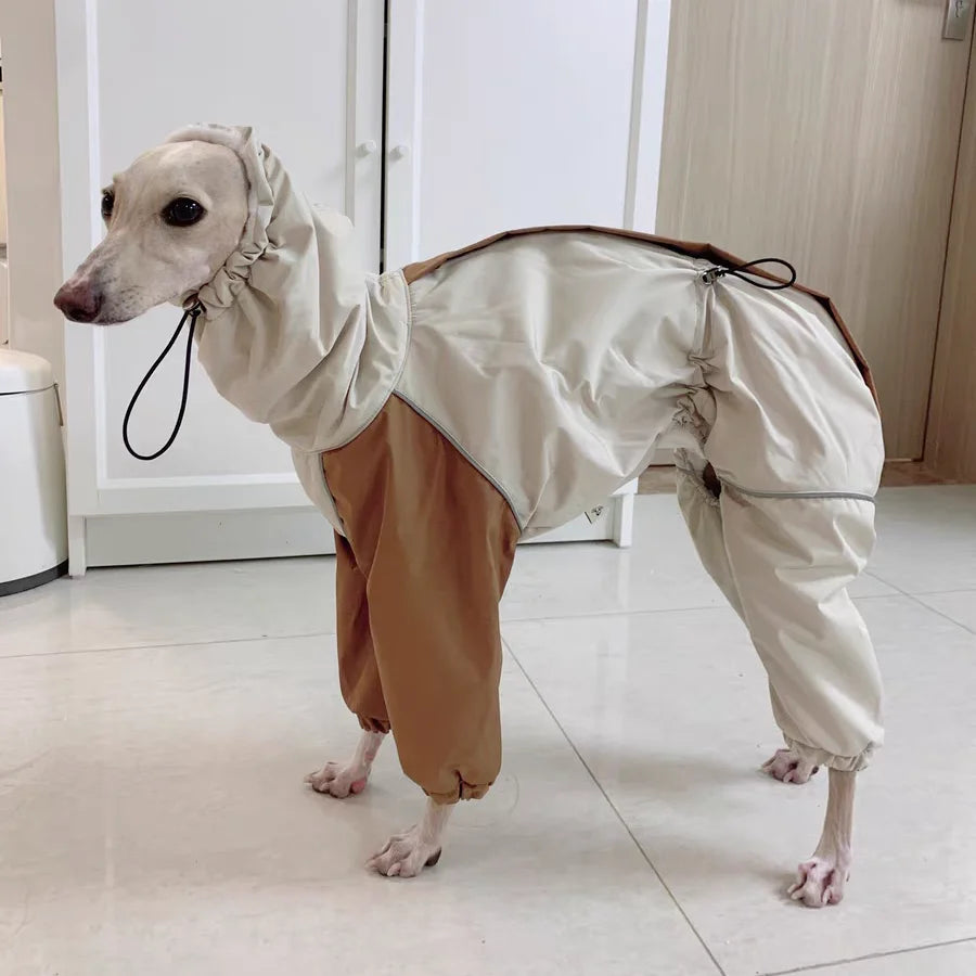 Italian Greyhound Fleece Vest – Windproof & Waterproof
