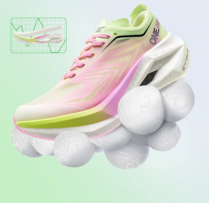ONEMIX Professional Marathon Racing Running Shoes Men Full-length Carbon Plate Sports Sneakers Shock Absorbent Training Shoes