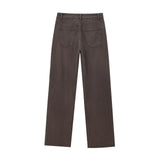 Maxdutti Retro Straight-Leg Mom Jeans | Cotton Denim