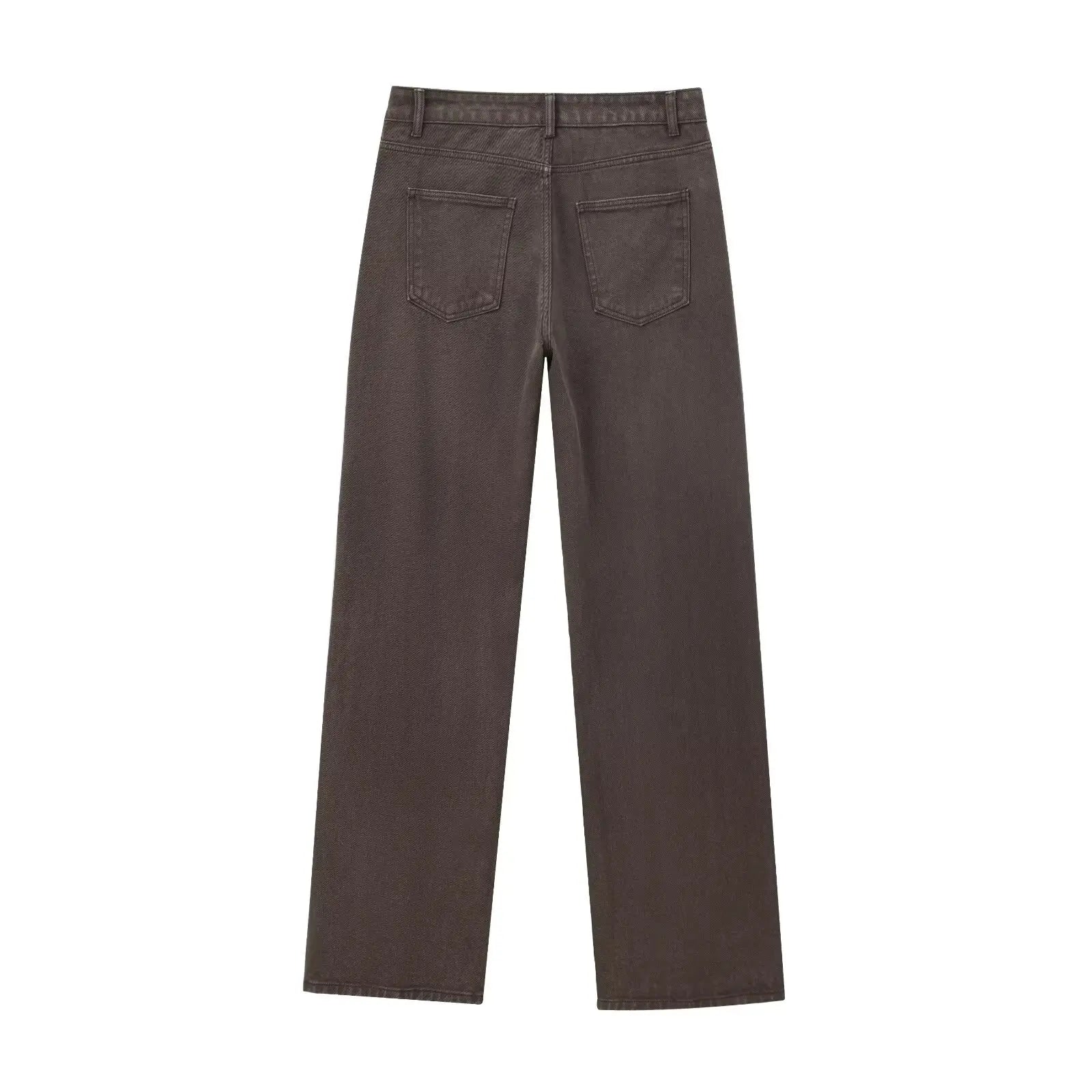 Maxdutti Retro Straight-Leg Mom Jeans | Cotton Denim