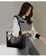 Genuine Brand Women Tote Bag High Quality Soft Leather Large Ladies Shoulder Crossbody Bag Luxury Female Shopping Handbag A Main