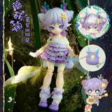 New Mushroom Bjd Blind Box 12-Figure Bjd Collectible Action Figures Trendy Cute Accessories Desktop Decorations Gift For Girl