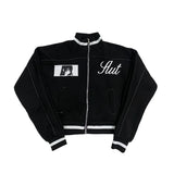 Korean Cartoon Baseball Jacket – Girls Kawaii Zip-Up