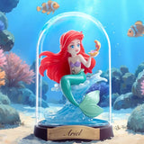 POP MART Disney PRINCESS Create Your World Series Blind Box Surprise Mystery Box Anime Action Figurines Home Decor Desktop Model