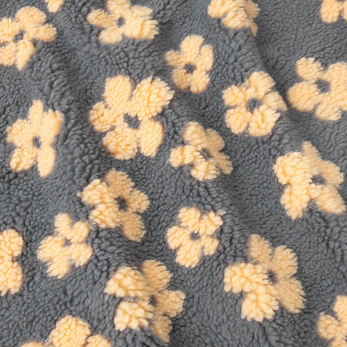 Women's Floral Fleece High-Neck Pullover