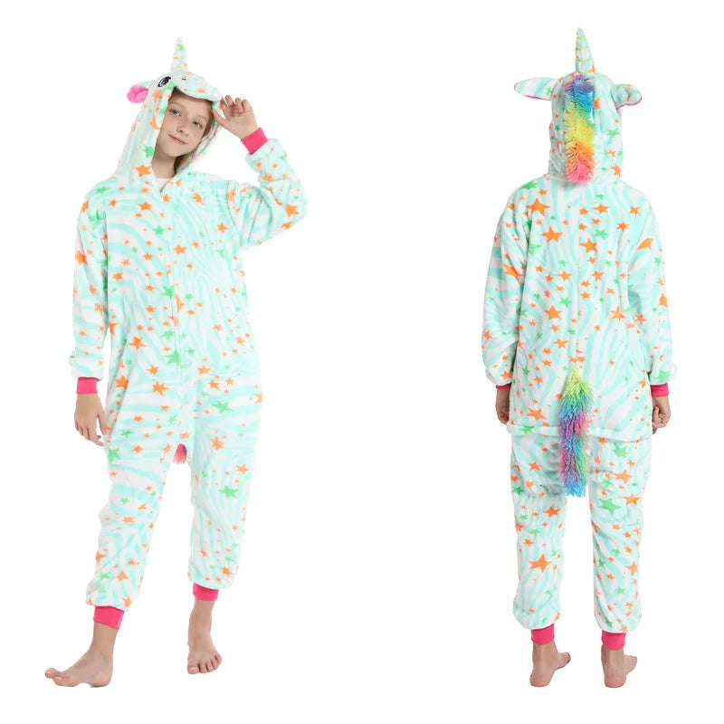 Kids' Animal Onesie & Plush Jumpsuit