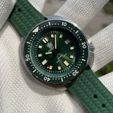 SD1970 Steeldive Brand Sunray Dial Milled Clasp Bracelet 44mm Case 200M Waterproof NH35 Turtle Men Dive Watch with Ceramic Bezel