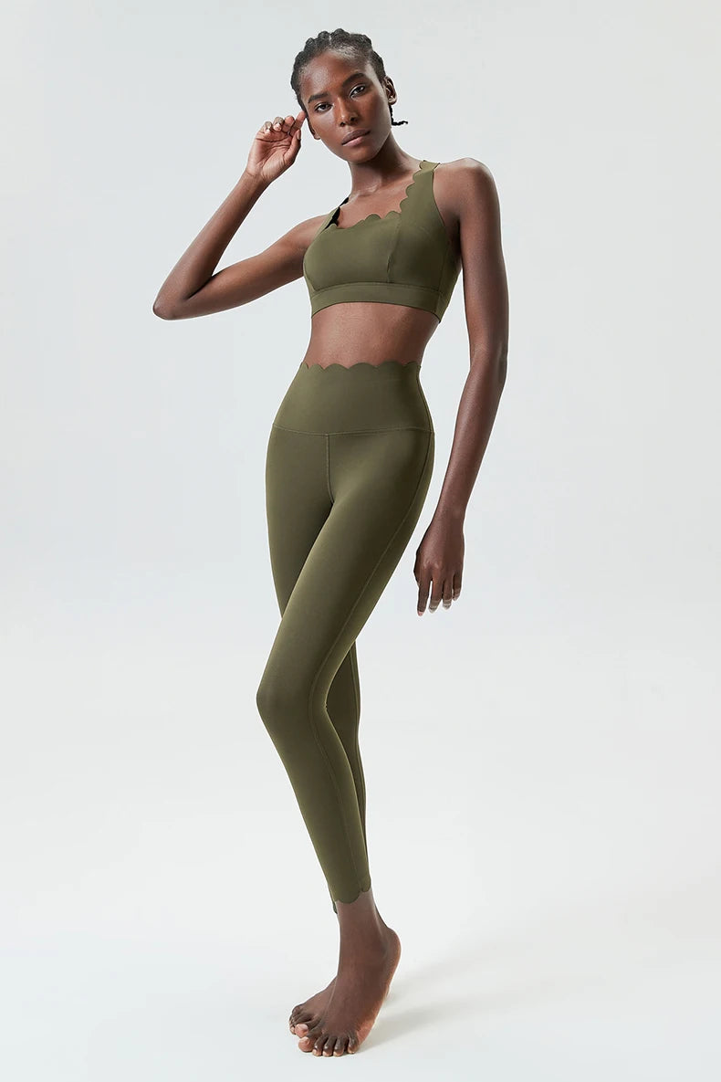 Women's Seamless High-Stretch Yoga & Fitness Set (2-Piece)