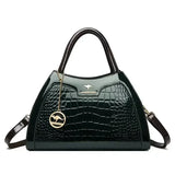 Luxury Handbag Fashion Print Large Capacity Soft Leather Women Shoulder Crossbody Bag Leisure Designer Ladies Purses and Handbag