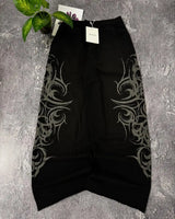 Retro Striped Loose Sweatpants