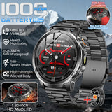 GUHUAVMI AK95 Pro Smartwatch – AMOLED, GPS & Flashlight