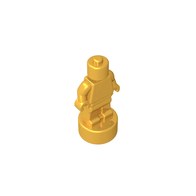 Gobricks 10PCS G90398 Minifig Bricks Trophy Statuette Parts Compatible MOC Building Block Adult DIY Creative Gift Toy Model