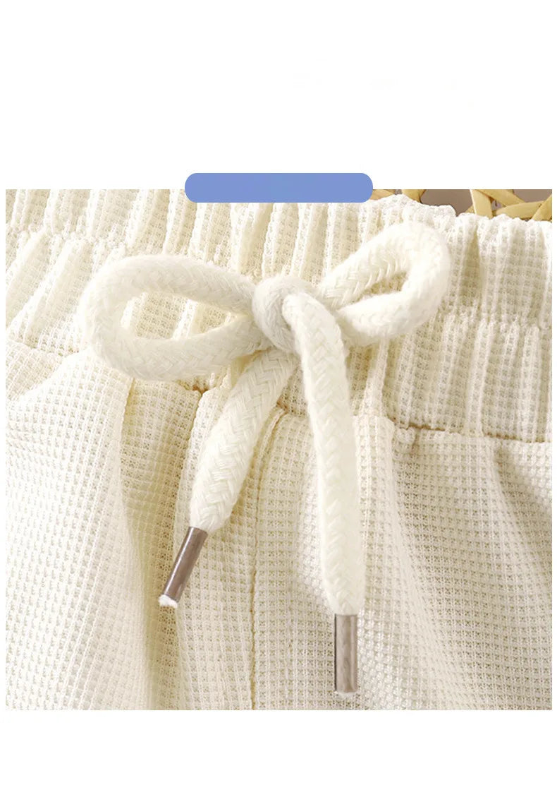 Baby Boys’ Waffle Knit 2-Piece Set