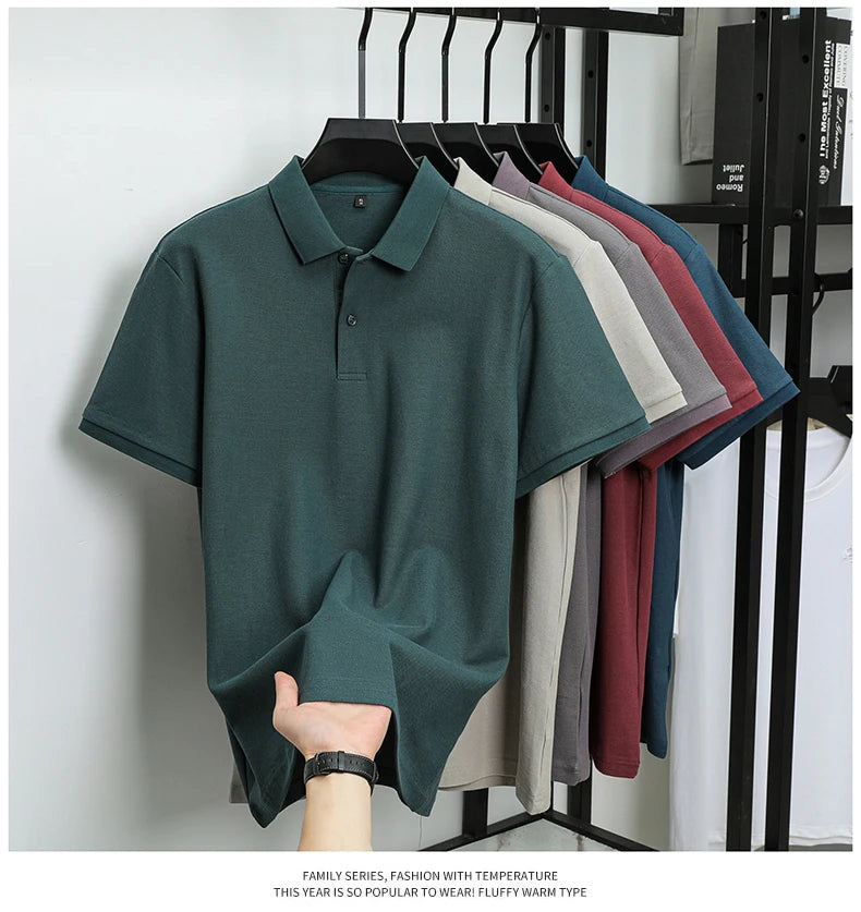 Premium 100% Cotton Polo Shirt for Men | Smart Casual