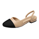 Women's Elegant Flat Sandals | Mixed Color Comfort Shoes