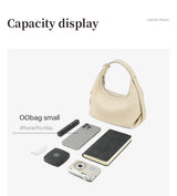LA FESTIN Original Handbag Women New Shoulder Bags Fashion Half Moon Bag Crossbody Bag Luxury Brand Bags Ladies Leather Bag