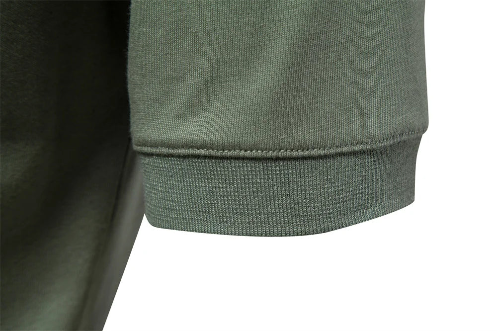AIOPESON Embroidered Cotton Polo Shirt for Men