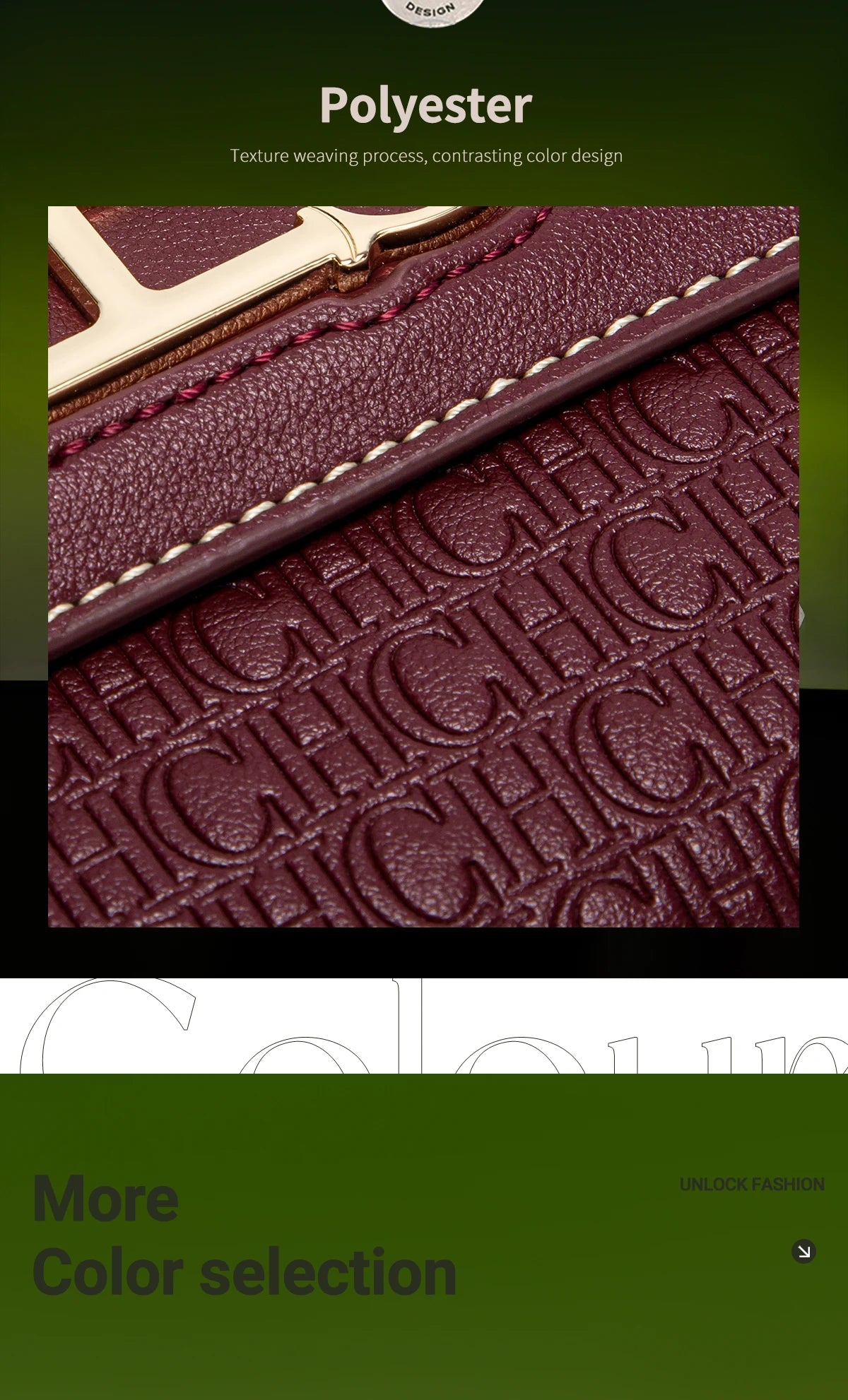 Letter Print Crossbody Satchel