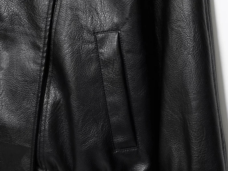 MUJER Faux Leather Jackets for Women Oversize Women's Bomber Jacket Fashion Winter Womens Coats Outerwears Demi-season Jackets