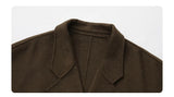 Retro Double-Sided Woolen Overcoat