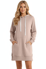 Women’s Relaxed Hoodie Midi Dress