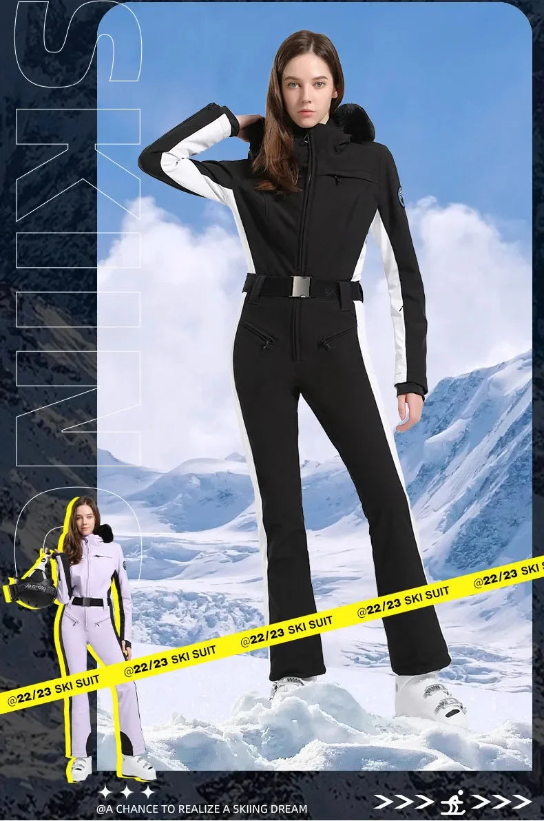 Women’s Pro-Insulated One-Piece Ski Suit