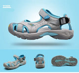 Outdoor Sports Sandals Hole Hole Beach Men and Women Non-slip Soft Bottom Speed Interference Water River Tracing Shoes