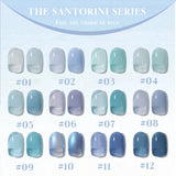 MIANEL 12ML Blue Nails Candy Party Nude Gel Nail Polish 2026 New Mint Green Dopamine Macaron Color Nail Polish Nail Art 1-12pcs