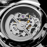 ADDIESDIVE luxury men's skeleton automatic watch sapphire glass BGW9 luminous diver's watch 200m men analog mechanical watches